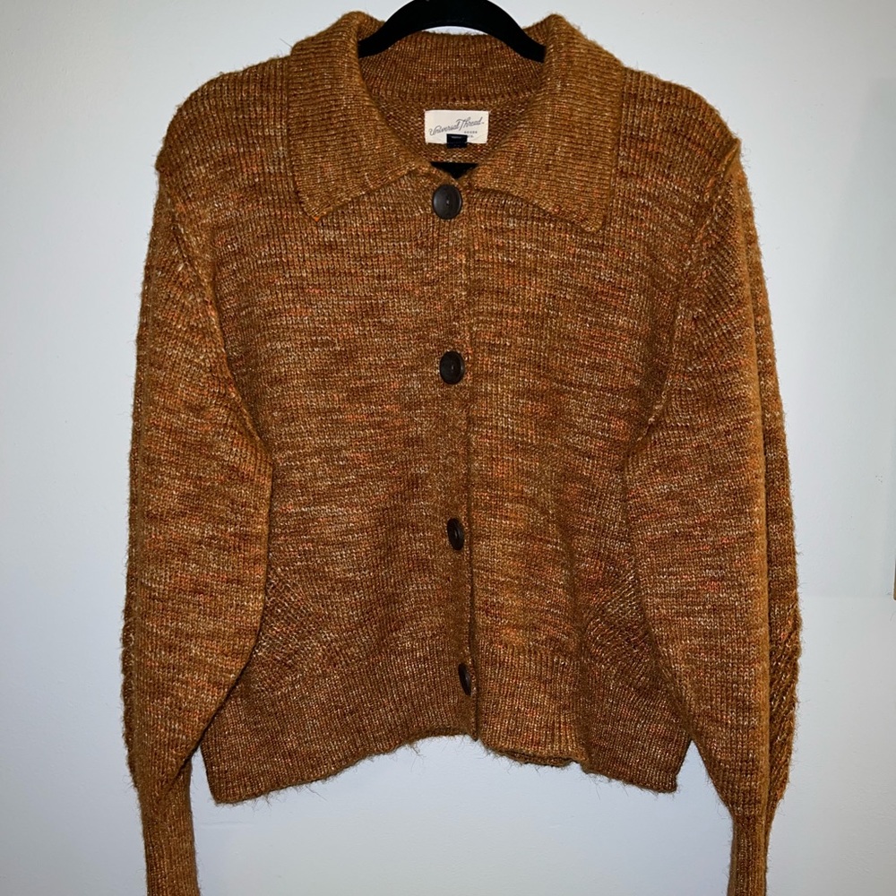 Target button down collared sweater!